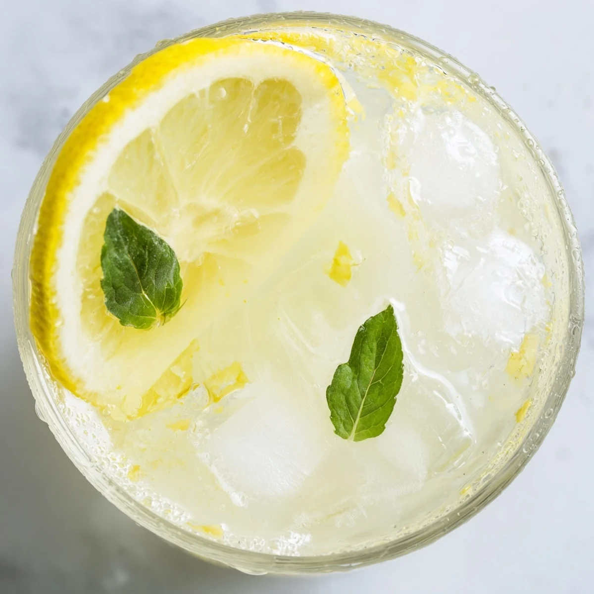 Classic lemonade recipe with freshly squeezed lemon juice, ice, and mint garnish for summer gatherings