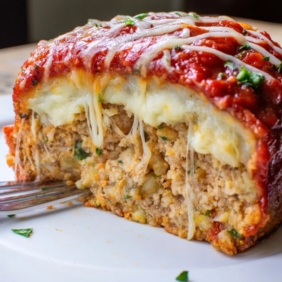 Parmesan Chicken Meatloaf